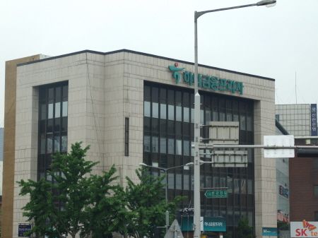 옥상광고탑 철거(철거후)